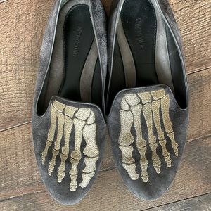 Mara & Mine skeleton loafers size 9